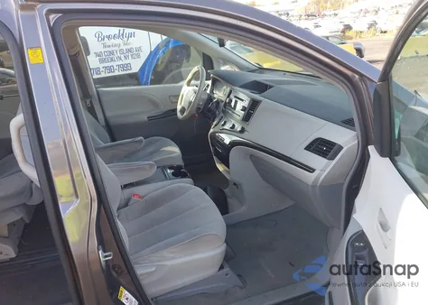 2012 Toyota Sienna Le V6 8 Passenger from USA, damaged, VIN 5TDKK3DC2CS215910